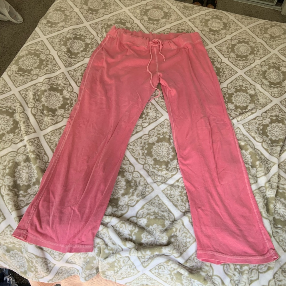 pink boyfriend sweatpants